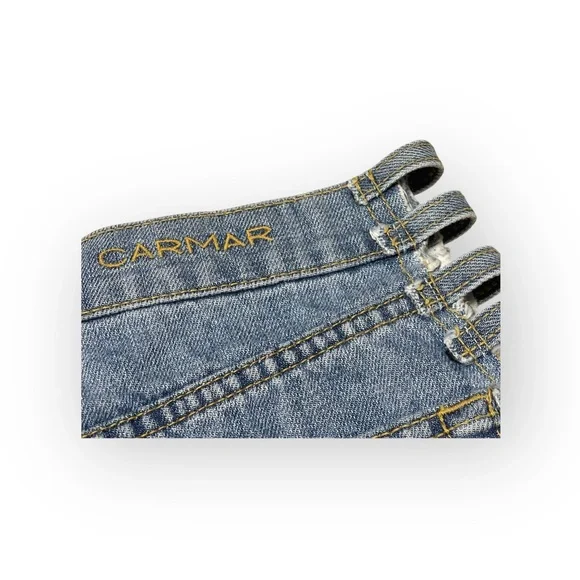 new LF Carmar ☆彡Cullen Open Ladder Side Denim Shorts ☆彡 Washed Denim ☆彡 28 - Picture 10 of 16